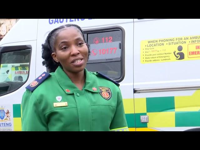 #HealthCareHeroes Meet emergency care practitioner Nonthandazo Mvula from the EMS team in Hillbrow