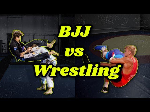 BJJ vs WRESTLING "Simplified"