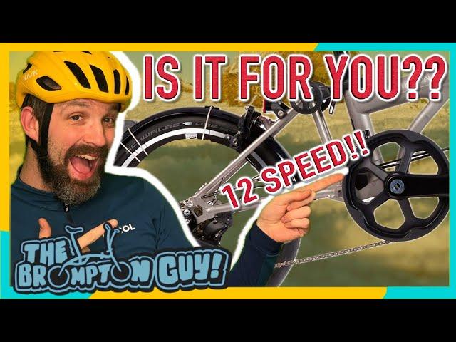 The Brompton 12 Speed Explorer! | Bromptons most complex bike EVER