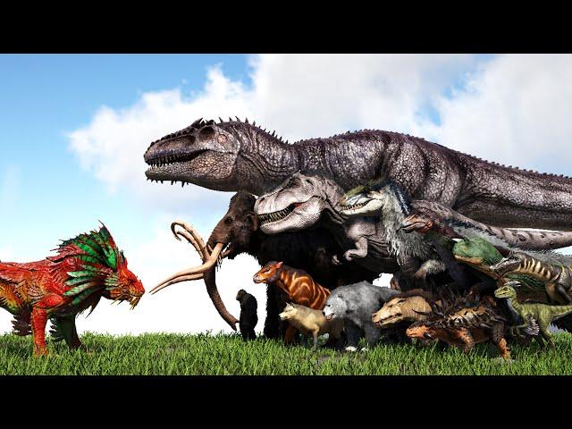 Shadowmane VS ARK Dinosaurs