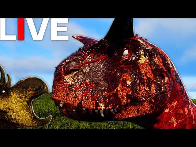 Will My Carno Survive Today? | The Isle Evrima LIVE Gameplay