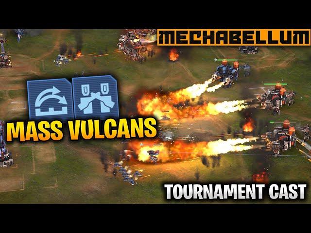 MARKSMAN + VULCAN Best Partner Unit Combo is GOOD?? - Mechabellum Tournament Cast