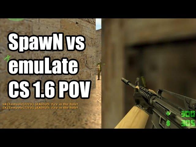 POV: SpawN vs. emuLate @DreamHack CS 1.6 Demo