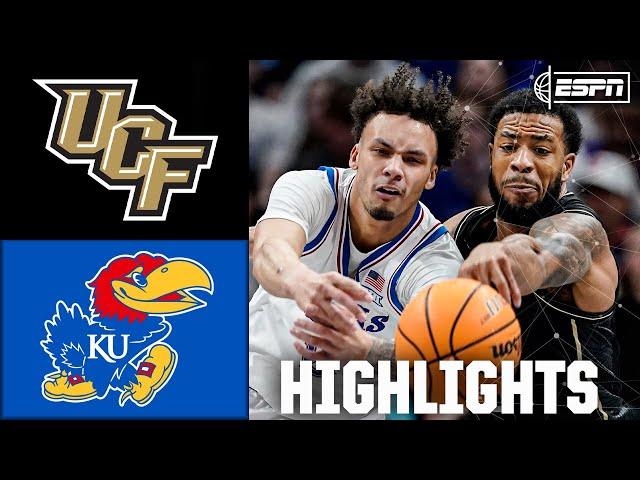 Big 12 2nd Round: UCF Knights vs. Kansas Jayhawks | Full Game Highlights | ESPN CBB