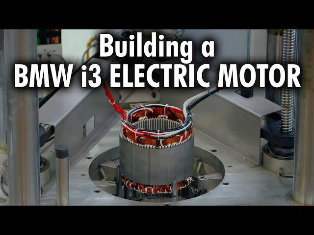 BMW i3 Electric Motor Production, Landshut