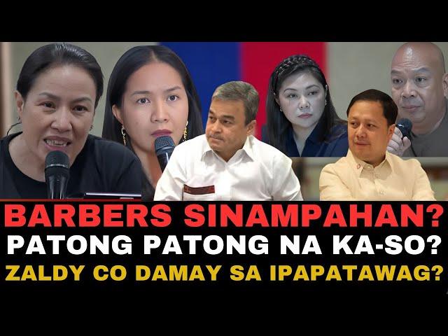 ZALDY CO KASAMA SA IPAPATAWAG SA KOR-TE? BARBERS SINAMPAHAN NG KA-SO NG MGA VLOGGERS