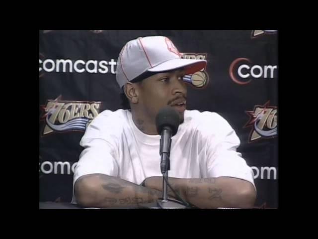 Allen Iverson "Practice" Rant