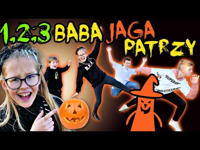 RAZ DWA TRZY BABA JAGA PATRZY HALLOWEEN CHALLENGE