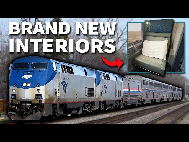 Amtrak's BRAND NEW Interiors: Overnight on the California Zephyr!