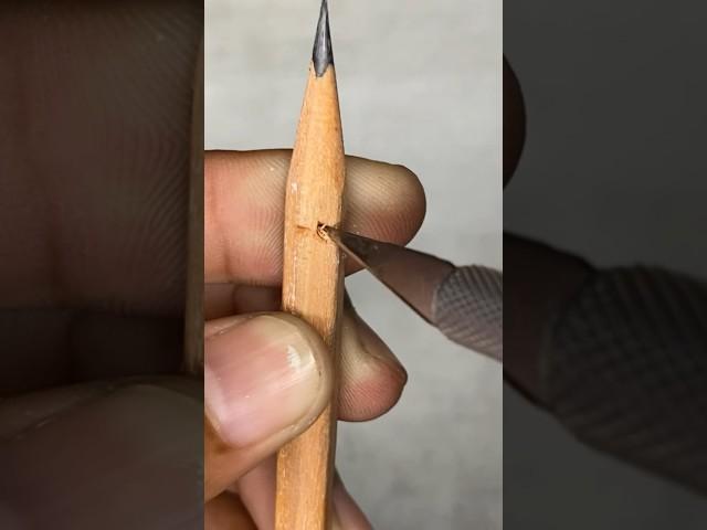 How to make ￼Temple with Pencil ️ | Micro Art #shorts #art