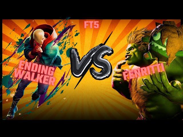 FT5Ending Walker (Ed) VS Fenritti (Blanka)l SF6 SEASON 2