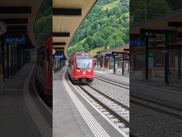 RHB Klosters Dorf #Shorts 1089 #Schmalspurbahn #railway #spoorwegen #railroad #trainspotting