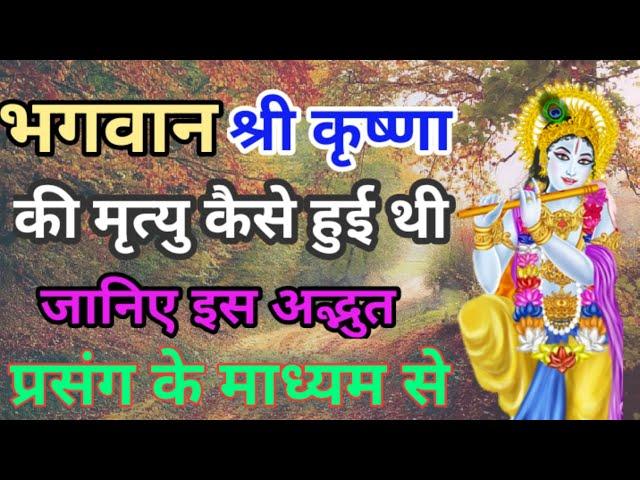 श्री कृष्णा की मृत्यु || adhyatmik kahani || dharmik katha | Gyan saransh.