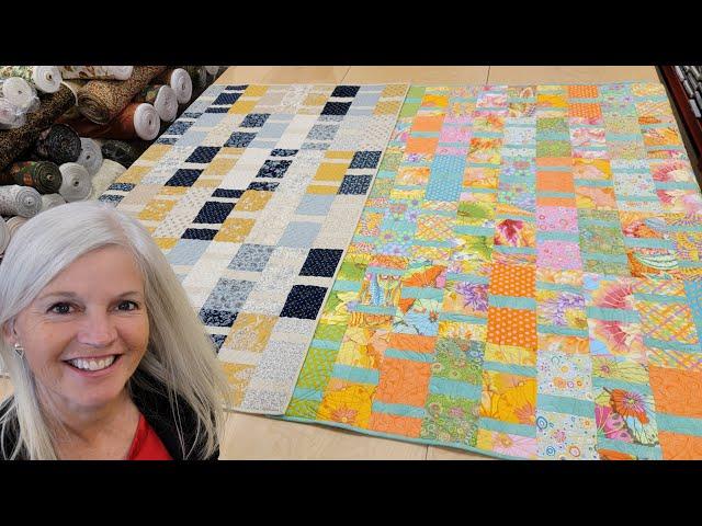 FAST AND EASY "French Twist" Quilt Tutorial!