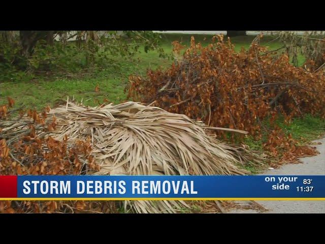 Storm debris removal