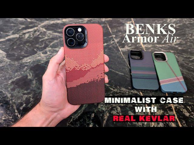 iPhone 16 Pro Max Benks Woven Kevlar Case : Thin & Light