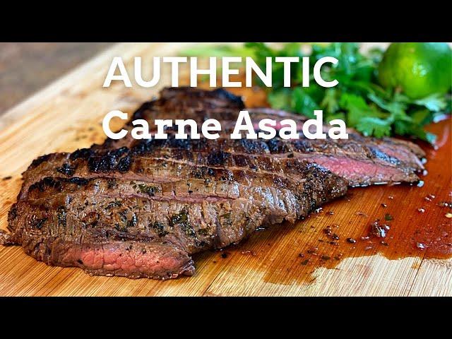 THE MOST AUTHENTIC CARNE ASADA - Cooked by AMATEUR AMERICAN COOK at home