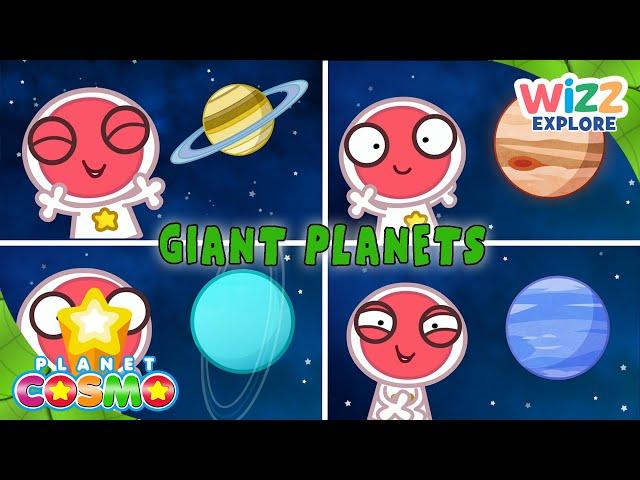 Giant Planets! 🪐 |  @PlanetCosmoTV   | #Compilation | @WizzExplore