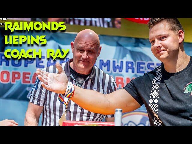 Coach Ray (Raimonds Liepins) wins BRONZE in 85 kg left hand MEN  (EUROPEAN CHAMPIONSHIP 2022)