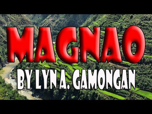 Magnao- Lyn A. Gamongan