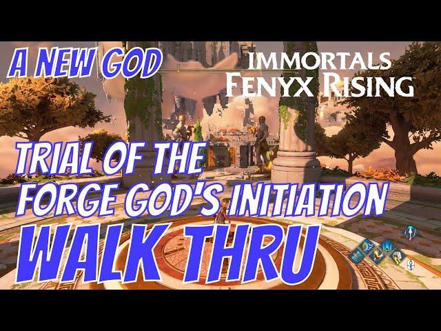 Immortals Fenyx Rising | Trial of the Forge God's Initiation | A New God