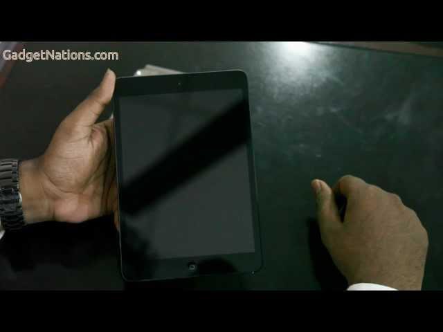 iPad Mini India unboxing and extensive hands on !