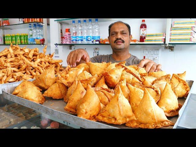 हलवाई दुकान पर समोसे कैसे बनाते हैं samose ki Recipe Halwai stayle  Raj halwai