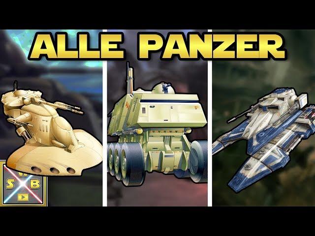 STAR WARS: Alle PANZER des STAR WARS Universums erklärt