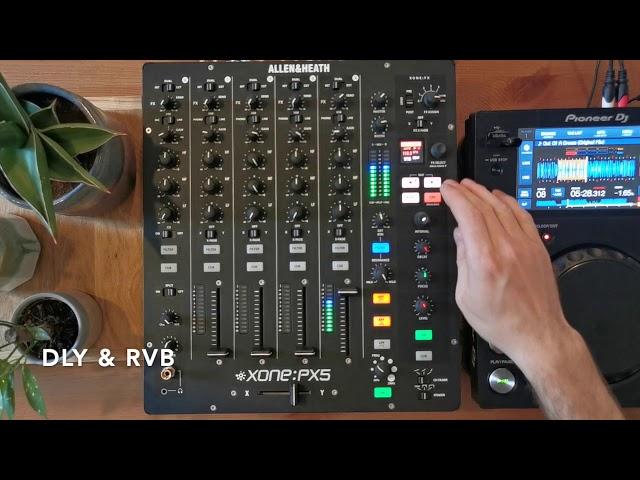 Xone PX5: Complete FX sound demo (no talking)