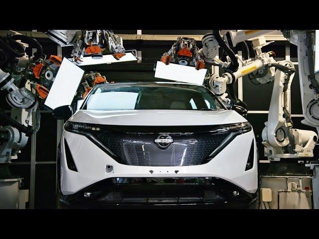 Nissan ARIYA 2022 - intelligent PRODUCTION PLANT in Japan (this is how it is being made)