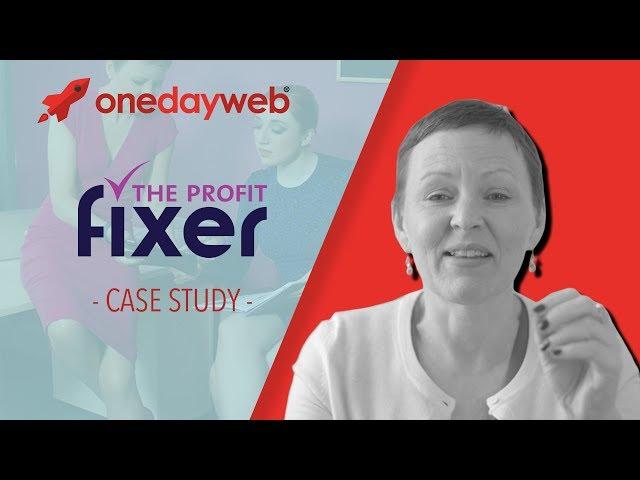 One Day Web Case Study: The Business Fixer (Christine Nicholson)