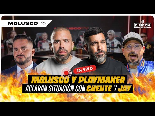 Playmaker y Molusco aclaran situación con Chente y Jay/ Coscu podría salir libre MAÑANA / El Refugio