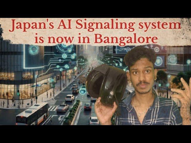 Japan's Moderato AI Signaling System is now in Bangalore. #bangalore #signal