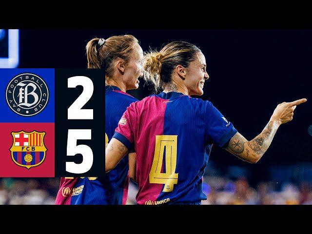 HIGHLIGHTS | BAY FC 2 vs 5 FC BARCELONA | USA TOUR 2024