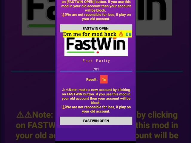 fastwin mod apk #shorts