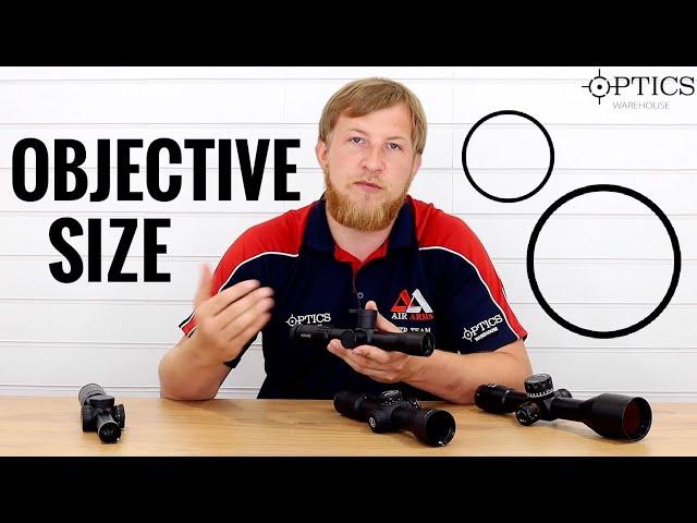 What Do Different Rifle Scope Objective Sizes Do?