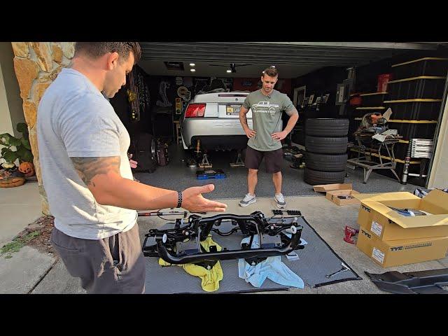 Ryan took it apart..... again. He's building one of the cleanest 2003 Cobra's around.