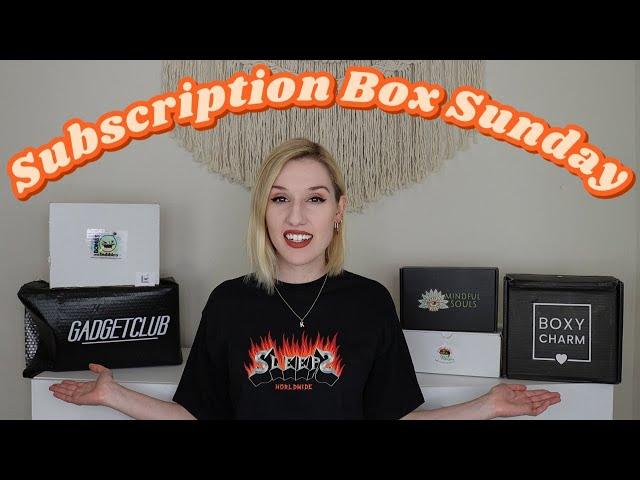 Subscription Box Sunday | Vol. 3 May 2022 | Gadget Club, Fruit For Thought, Boxycharm Premium + MORE