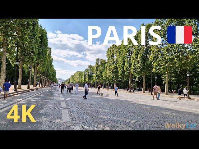 Paris, France - Walking tour in the Summer Olympic Games areas  - Paris 4K