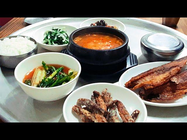 된장찌개 1인분 5000원ㅣ소박하고 정갈한 리얼 집 밥ㅣKorean street food