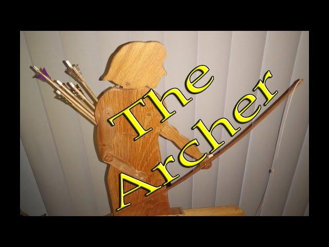 Wooden Archery Automata