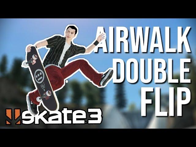 Skate 3: AIRWALK DOUBLE FLIP OFF A CLIFF!? | Epic Challenges