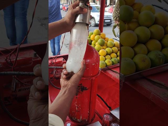 10₹ Jugaad Soda || Soda Maker || Indian street Food || Nimbu paani || mojito - artificial  #shorts