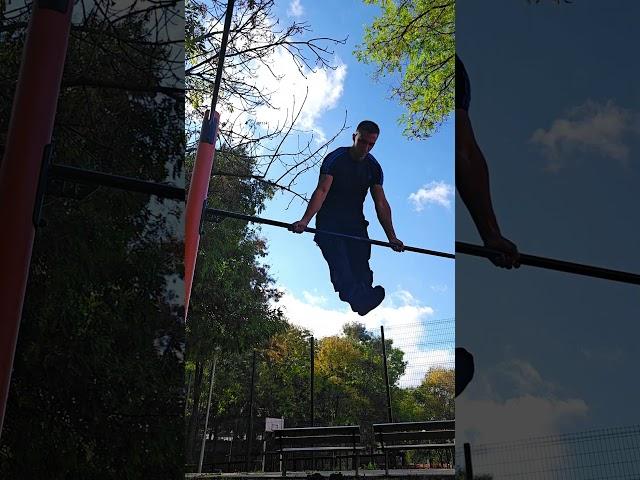 Stabilisation the Scapula before doing Straddle Planche  #calisthenics #shorts #viral #workout