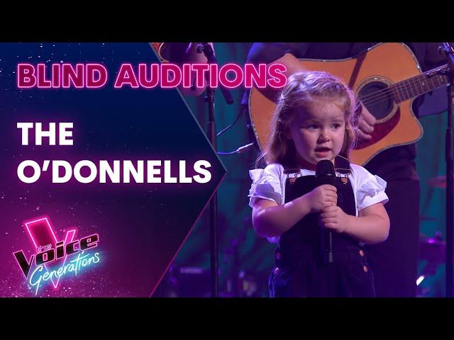 The O'Donnells Turn Lady Gaga Bluegrass | The Blind Auditions | The Voice Generations Australia