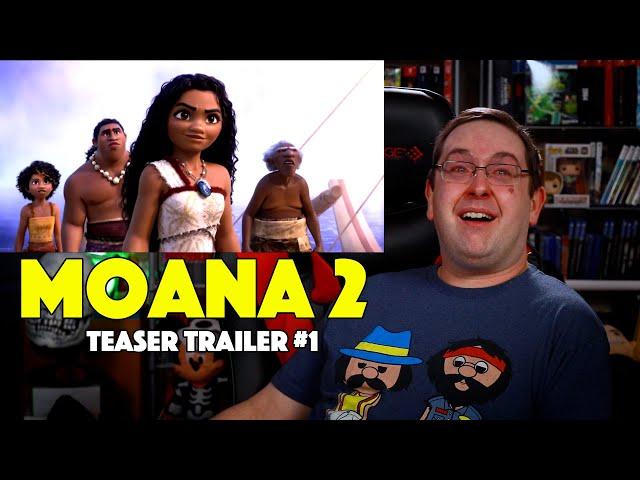 REACTION! Moana 2 Teaser Trailer #1 - Disney Movie 2024