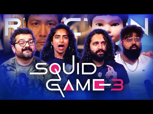 Squid Game Season 3 Official Trailer | Group Reaction