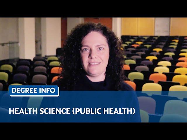 Study Health Science Public Health at UniSA