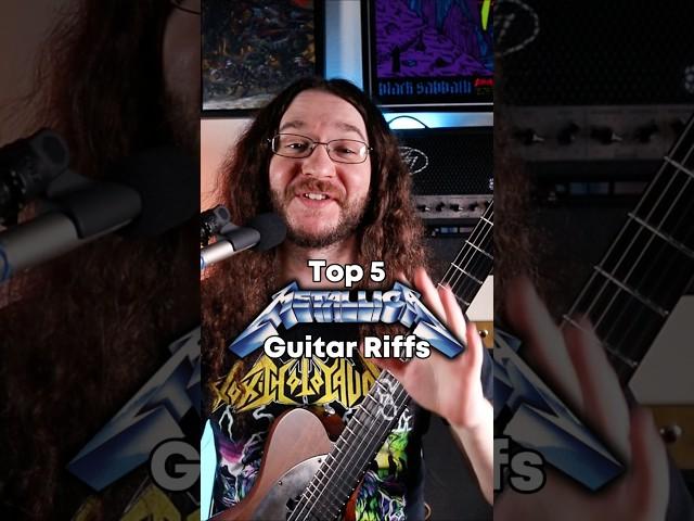 Top 5 Metallica Guitar Riffs (Black Album)