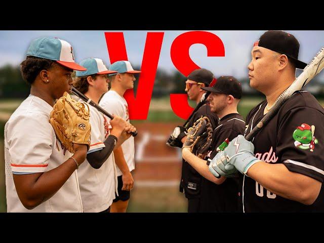 YouTubers VS College Baseball Team, Who Wins?